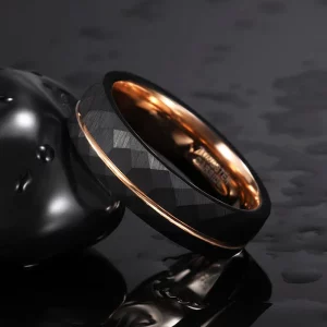 Men's Black Wedding Rings and Their Styles